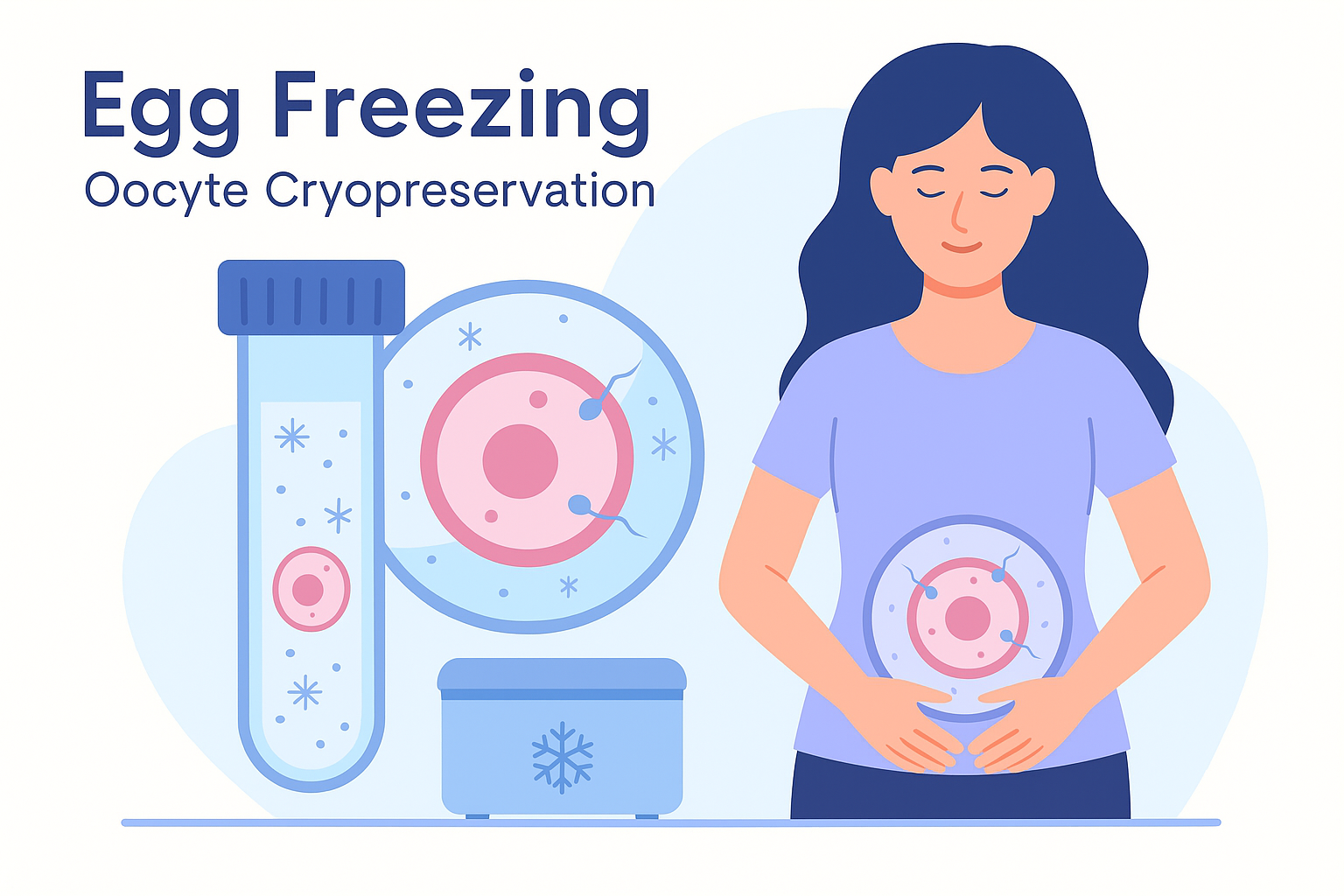 Egg Freezing in Ahmedabad – Fertility preservation process at Neev IVF Center.