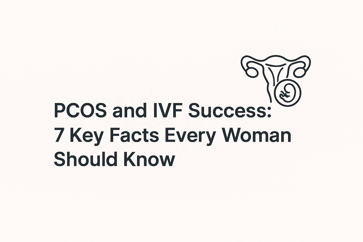 PCOS and IVF Success – 7 Key Facts Every Woman Should Know